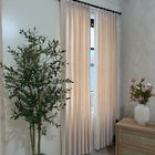 Jasper Dotted Linen Blend Curtains