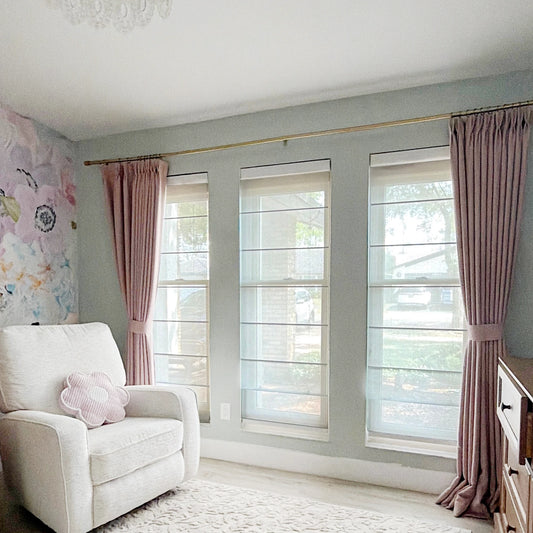 Henry Linen Cotton Look Curtains