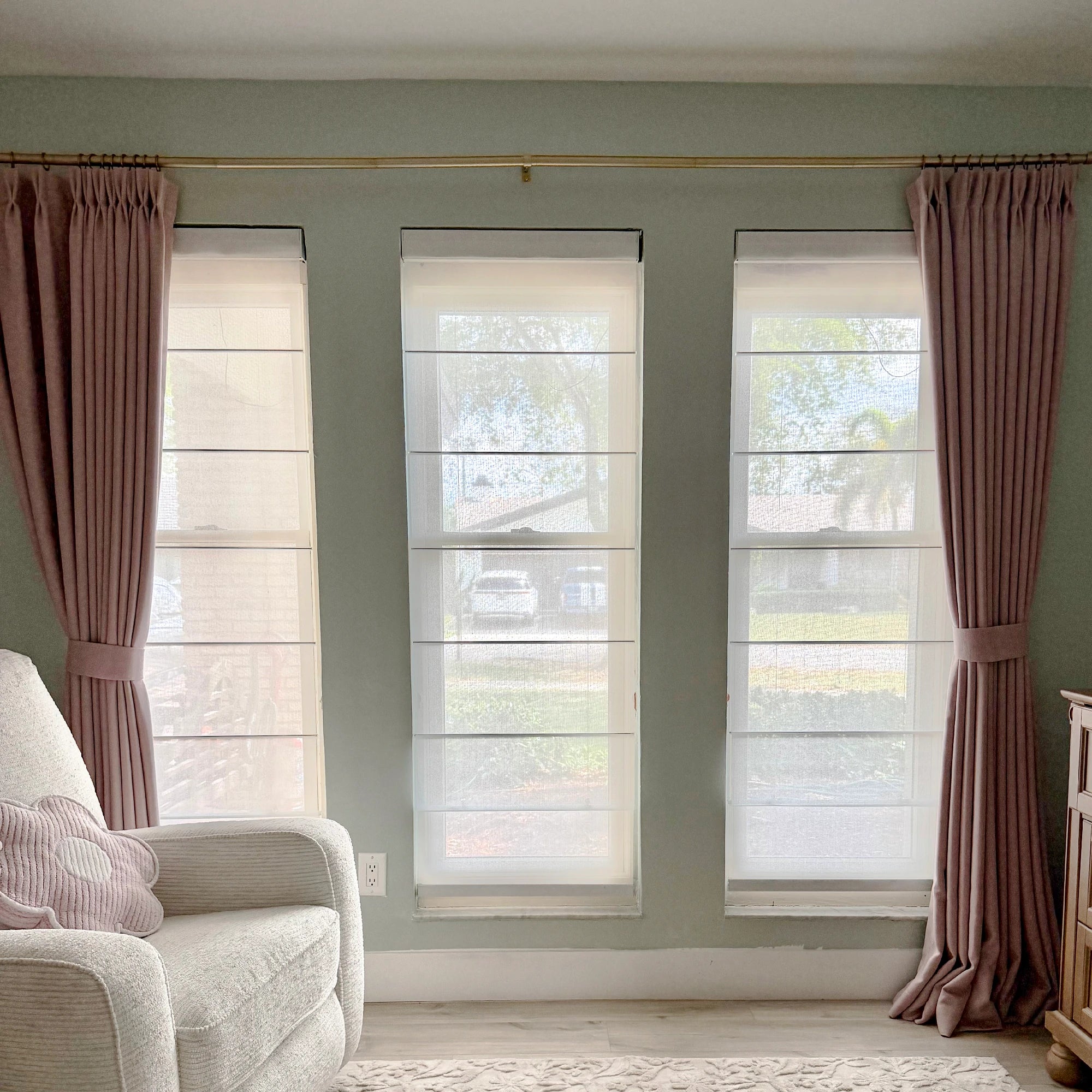 Henry  Linen Cotton Look Curtains