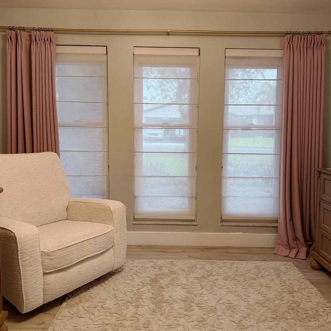 Henry  Linen Cotton Look Curtains
