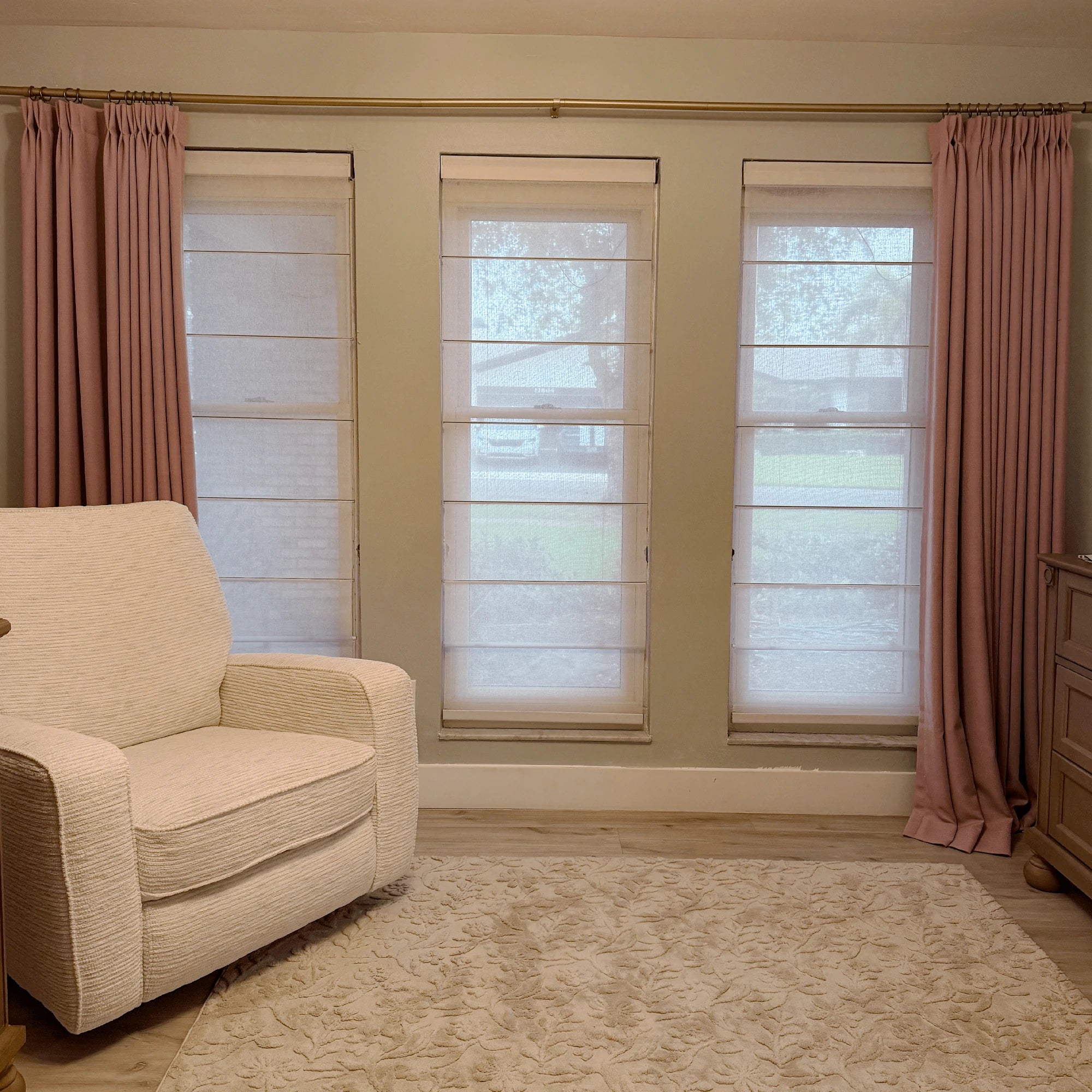 Henry  Linen Cotton Look Curtains