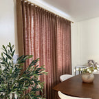 Jasper Dotted Linen Blend Curtains