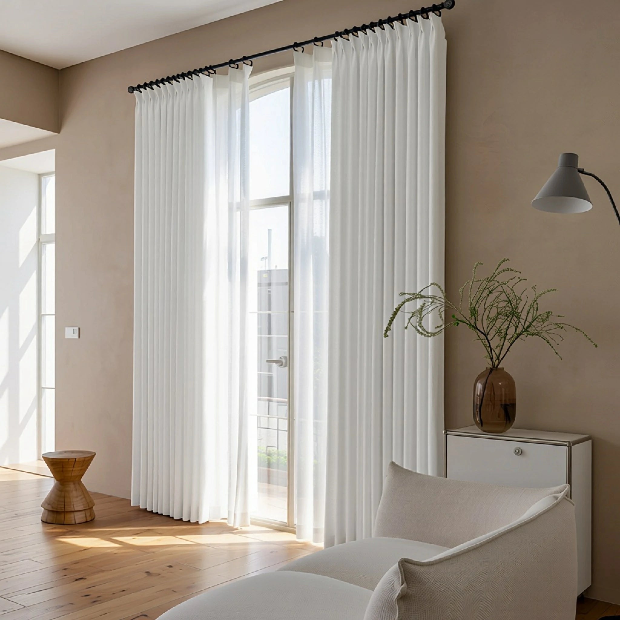 John Linen Texture Cotton Curtains