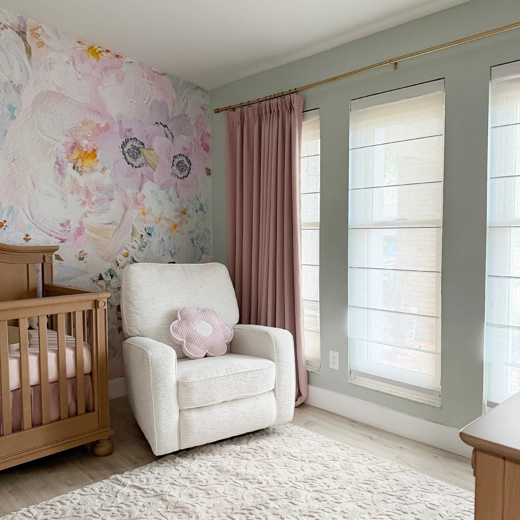 Fiona Semi Sheer Roman Shades