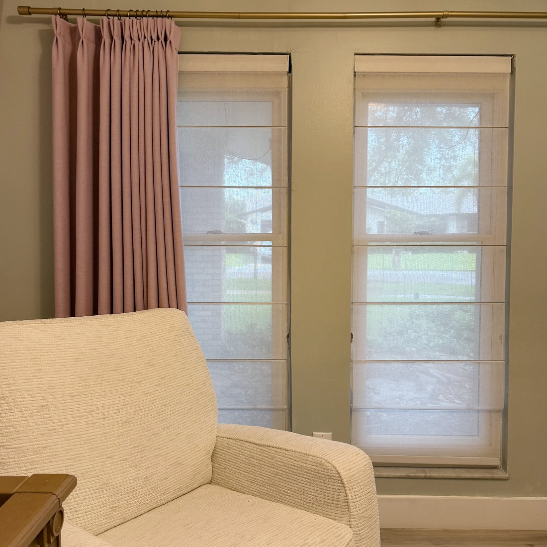Henry  Linen Cotton Look Curtains