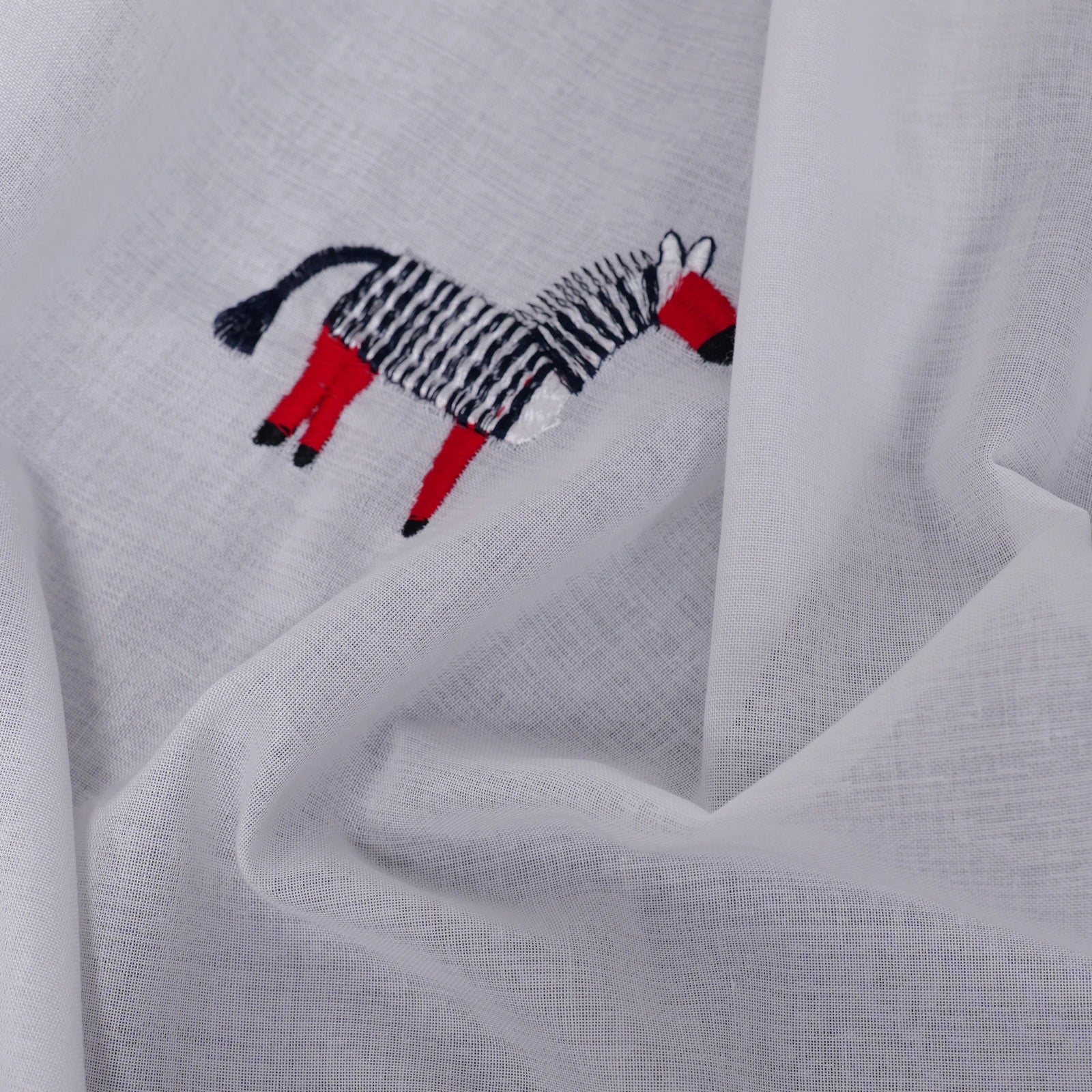 Bonnie Little Pony Embroidered Sheer Roman Shades