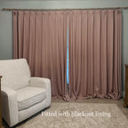 Henry  Linen Cotton Look Curtains