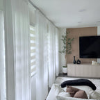 Alice Extra Long & Wide Semi Sheer Curtains