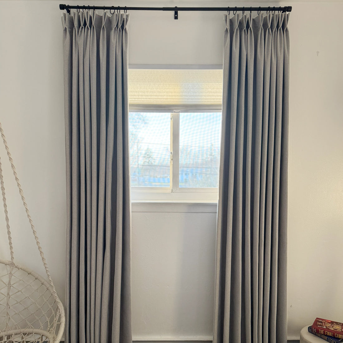 Orion Linen Look 100% Blackout Curtains