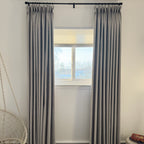 Orion Linen Look 100% Blackout Curtains