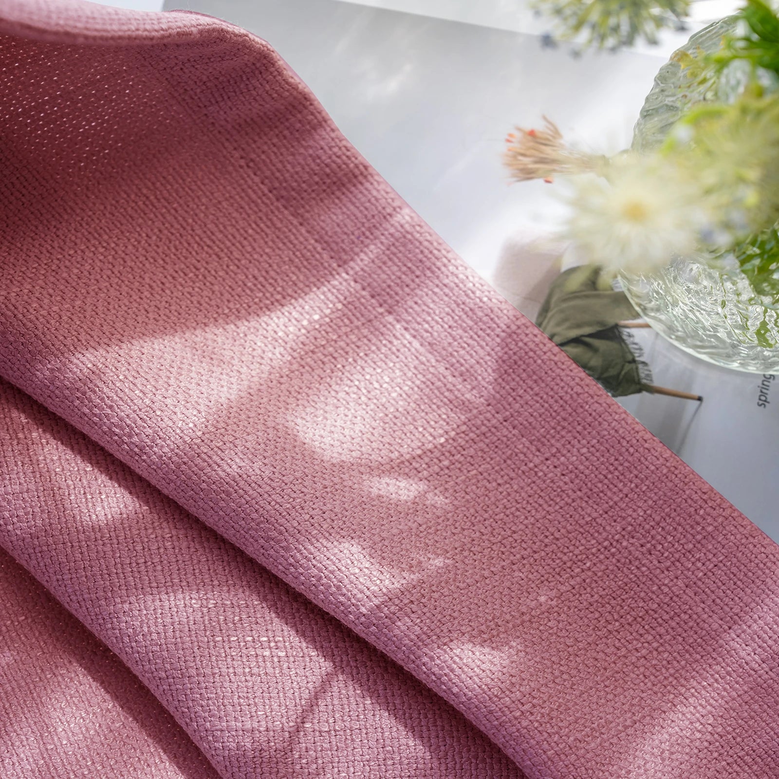 John Linen Texture Cotton Curtains