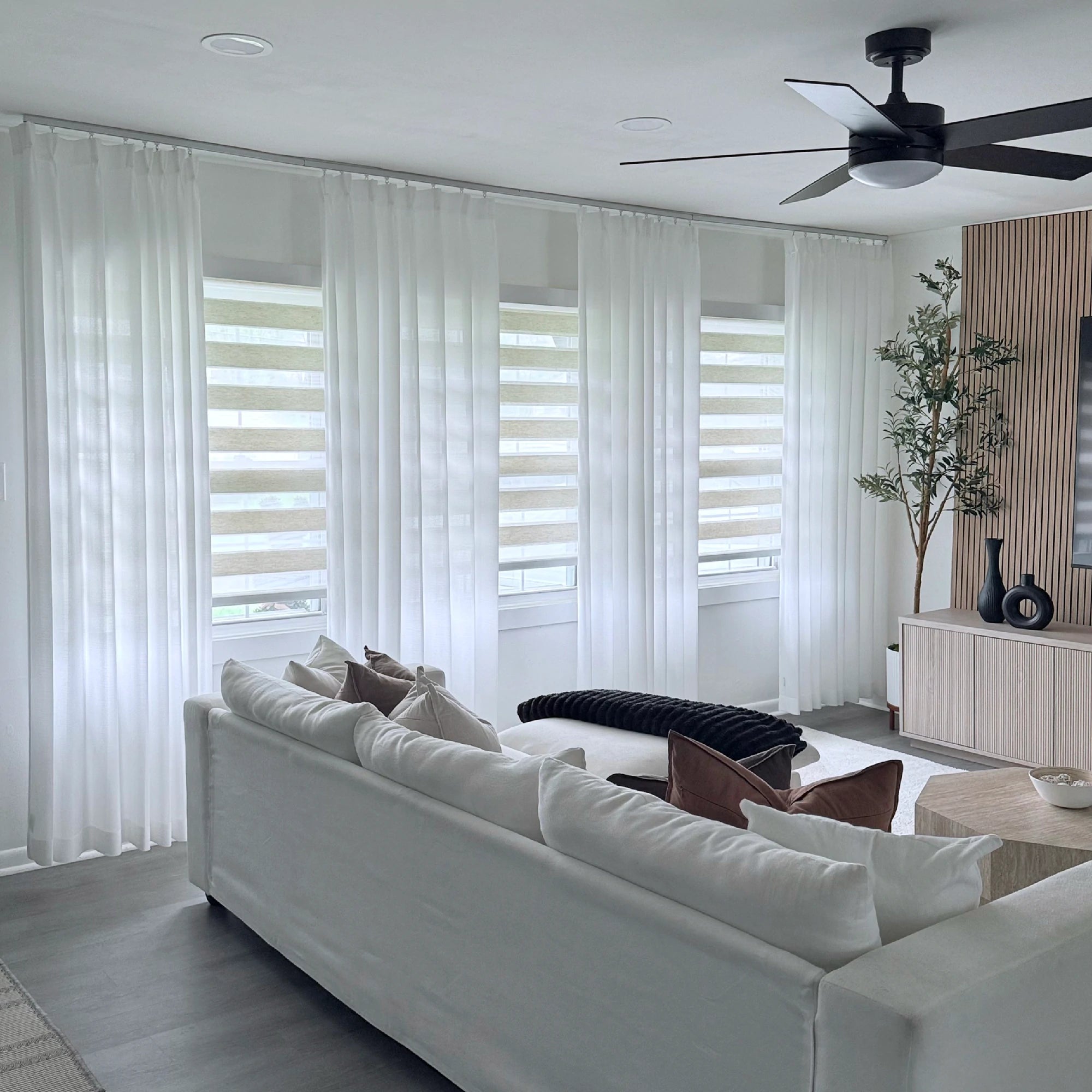 Alice Semi Sheer Curtains