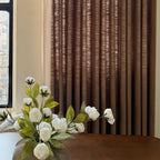Jasper Dotted Linen Blend Curtains