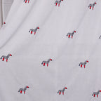 Bonnie Little Pony Embroidered Sheer Curtains