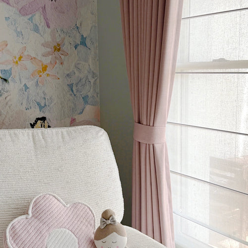 Henry  Linen Cotton Look Curtains