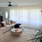Alice Extra Long & Wide Semi Sheer Curtains