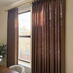 Jasper Dotted Linen Blend Curtains
