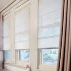 Fiona Semi Sheer Roman Shades