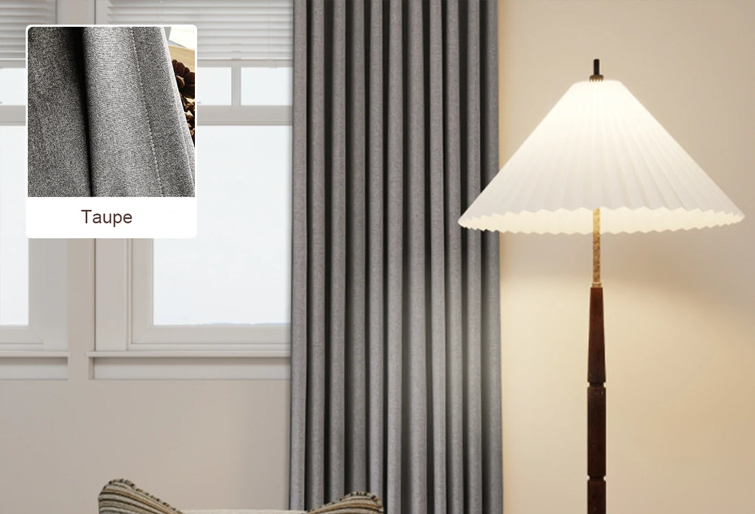 Taupe Curtains Free Swatches