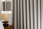 Natural Beige Curtains Free Swatches