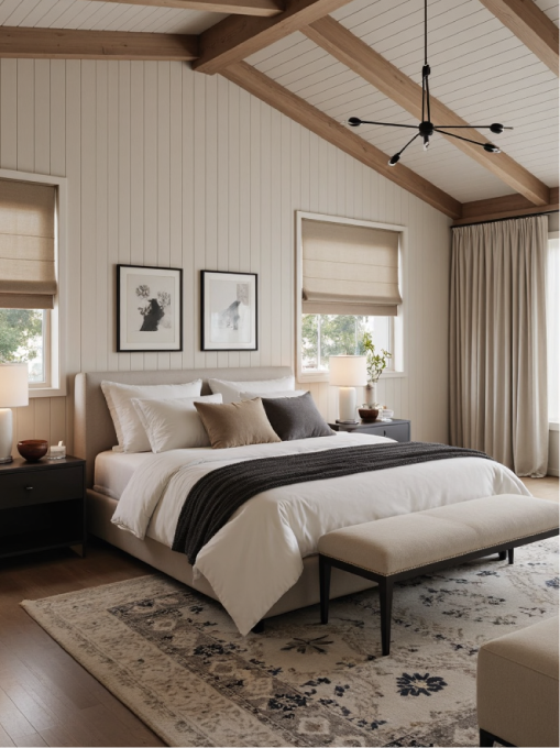 A Full View of the Bedroom