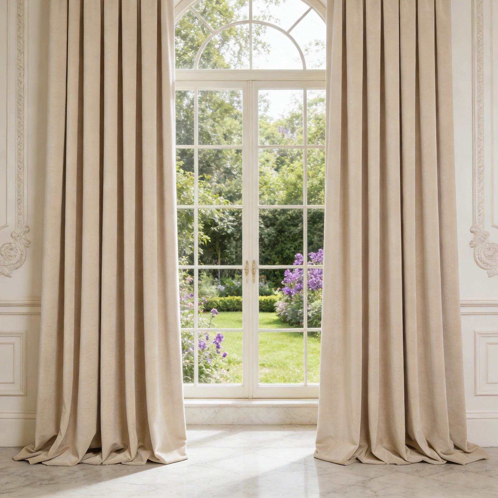 Adrian Cashmere Blackout Curtains