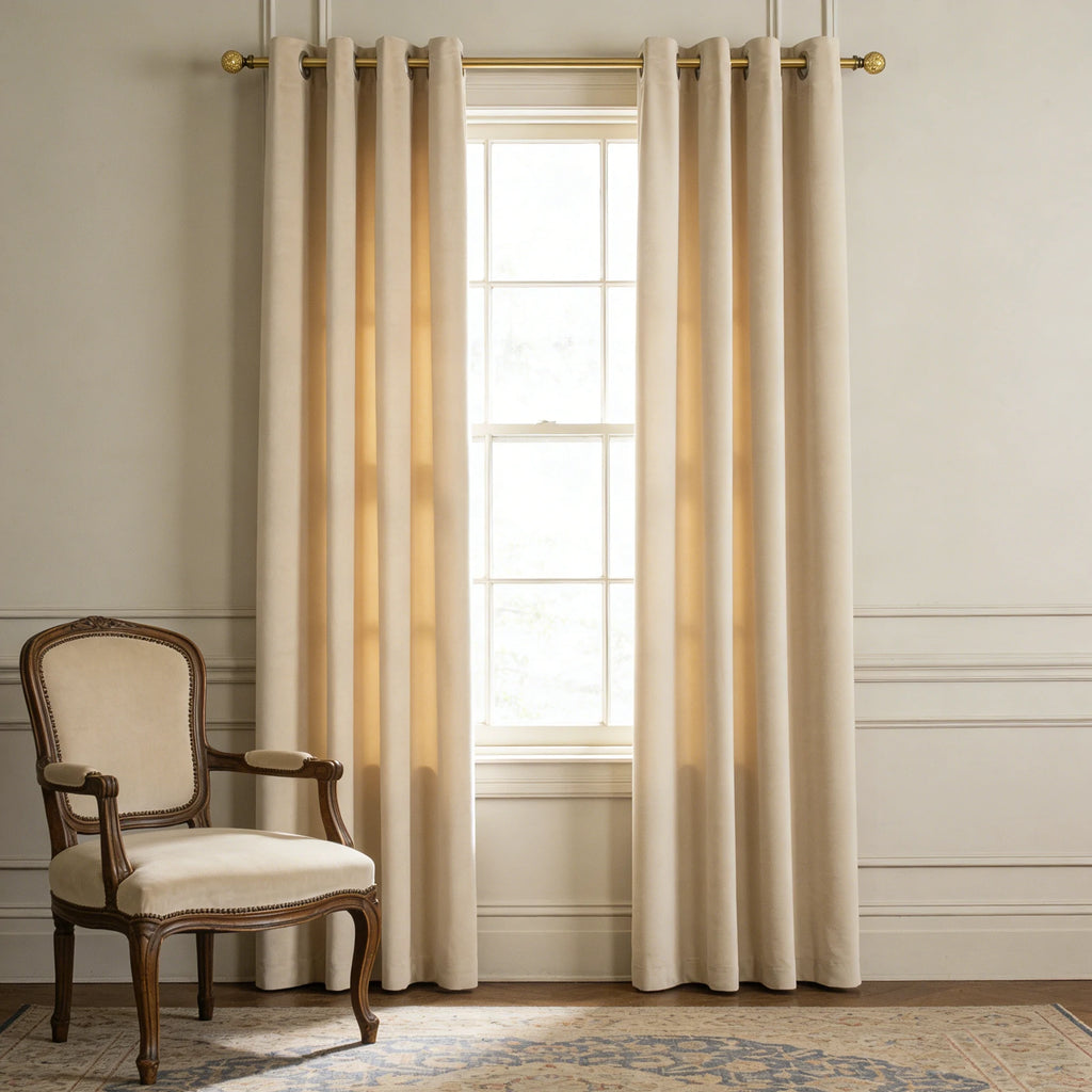 Adrian Cashmere Blackout Curtains