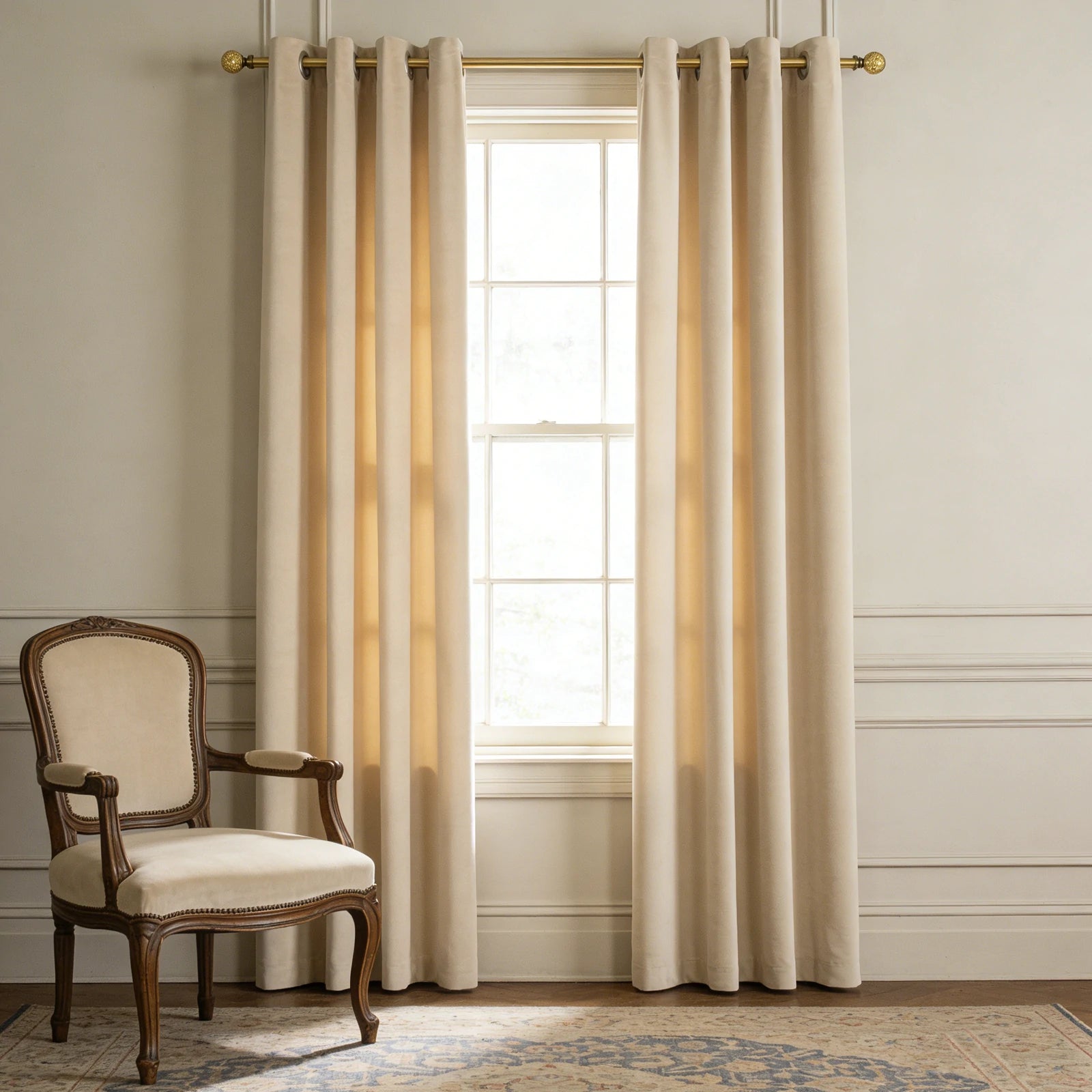 Adrian Cashmere Blackout Curtains