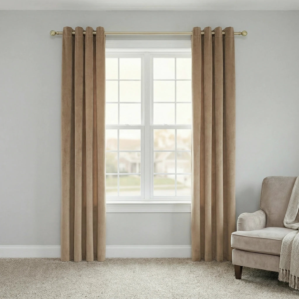 Adrian Cashmere Blackout Curtains
