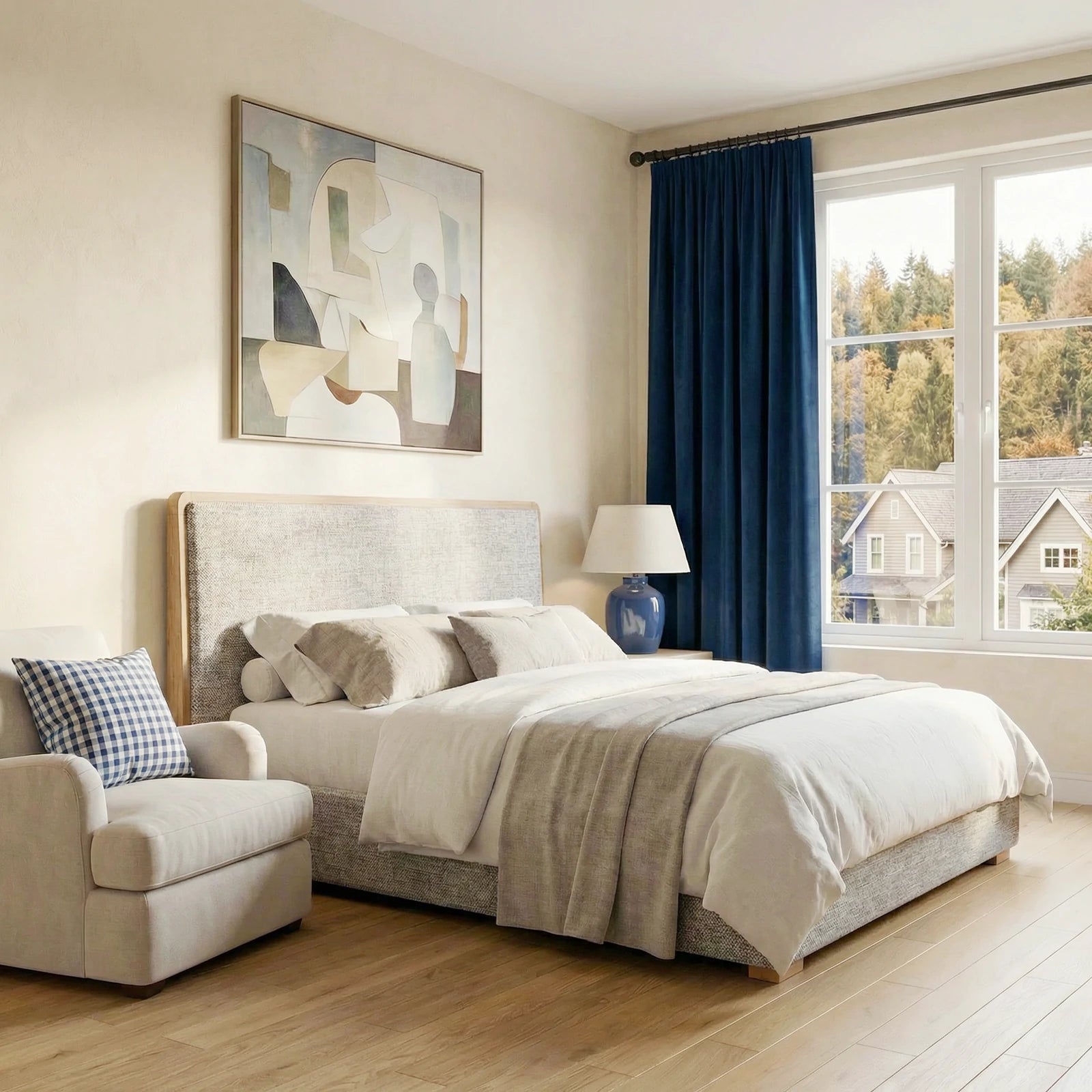 Adrian Cashmere Blackout Curtains