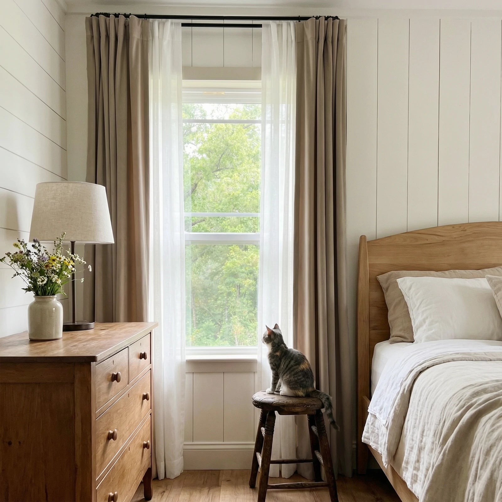 Adrian Cashmere Blackout Curtains