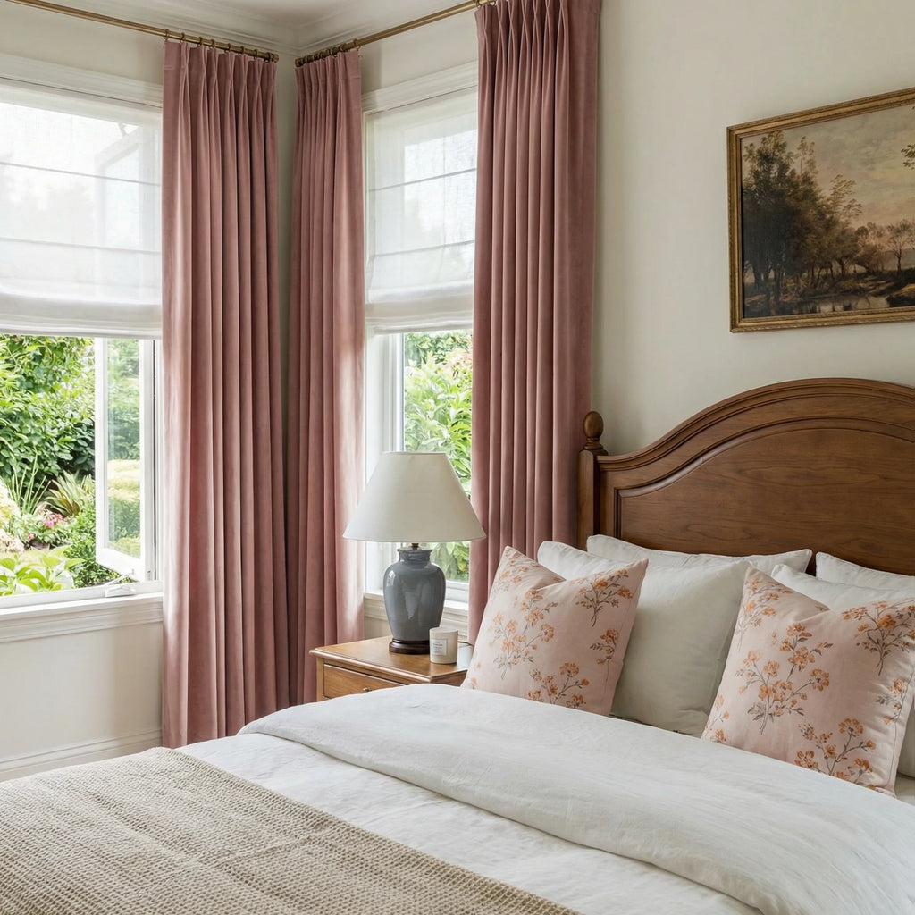 Adrian Cashmere Blackout Curtains