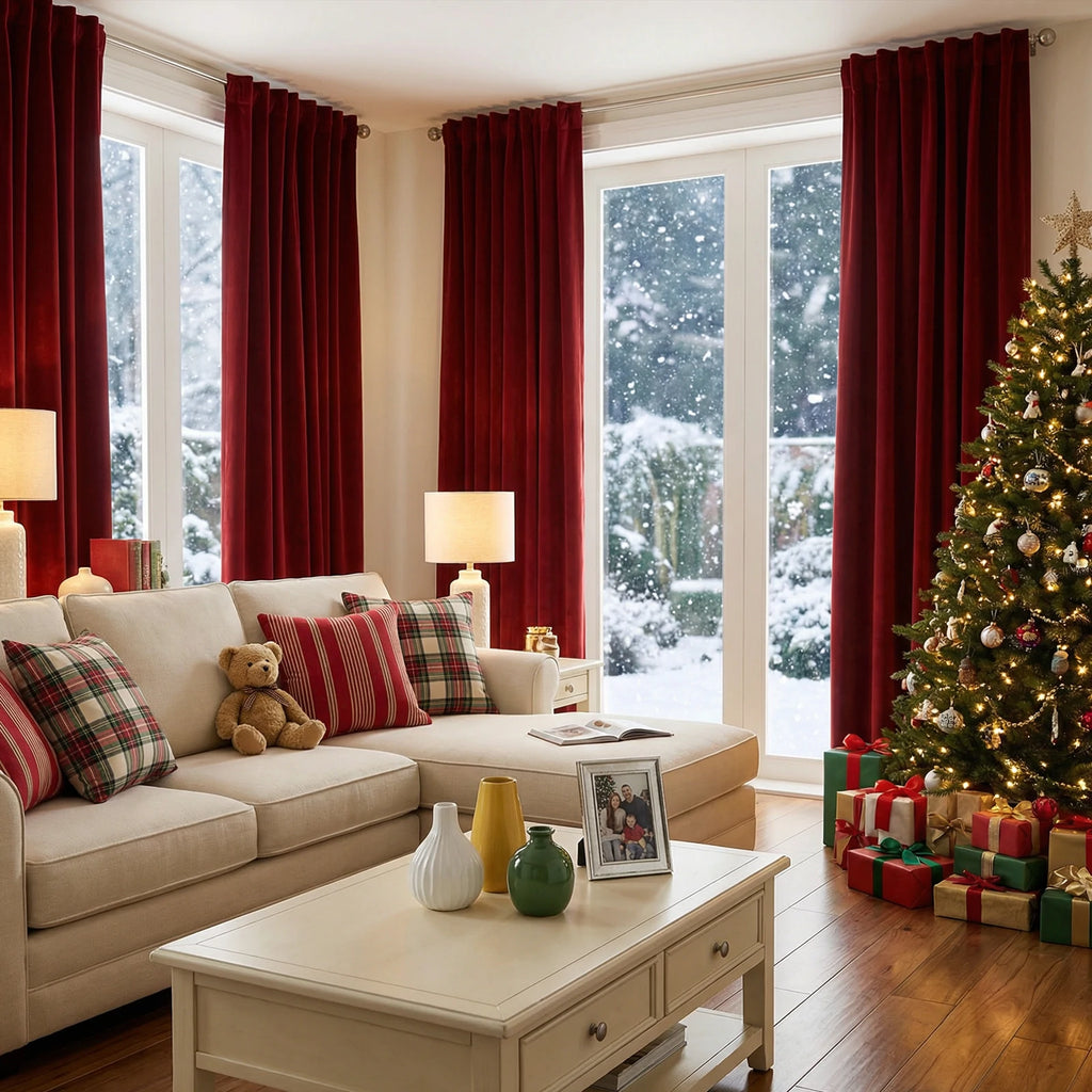 Adrian Cashmere Blackout Curtains