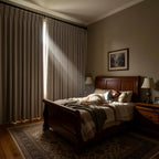 Alex 100% Balckout Linen Look Curtains