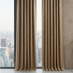 Alex 100% Balckout Linen Look Curtains