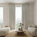Alex 100% Balckout Linen Look Curtains