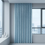 Alex 100% Balckout Linen Look Curtains