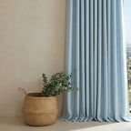 Alex 100% Balckout Linen Look Curtains