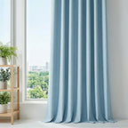 Alex 100% Balckout Linen Look Curtains