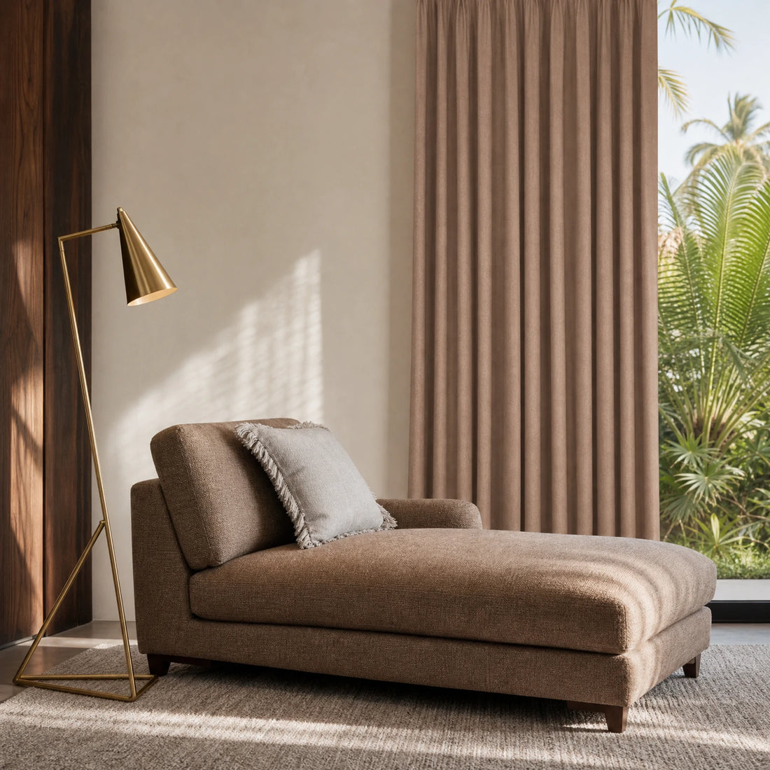 Alex 100% Blackout Linen Look Curtains