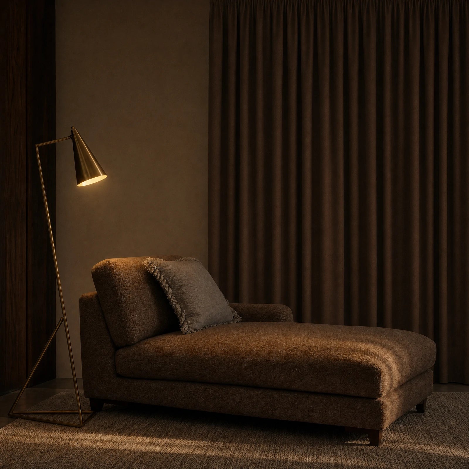 Alex 100% Blackout Linen Look Curtains
