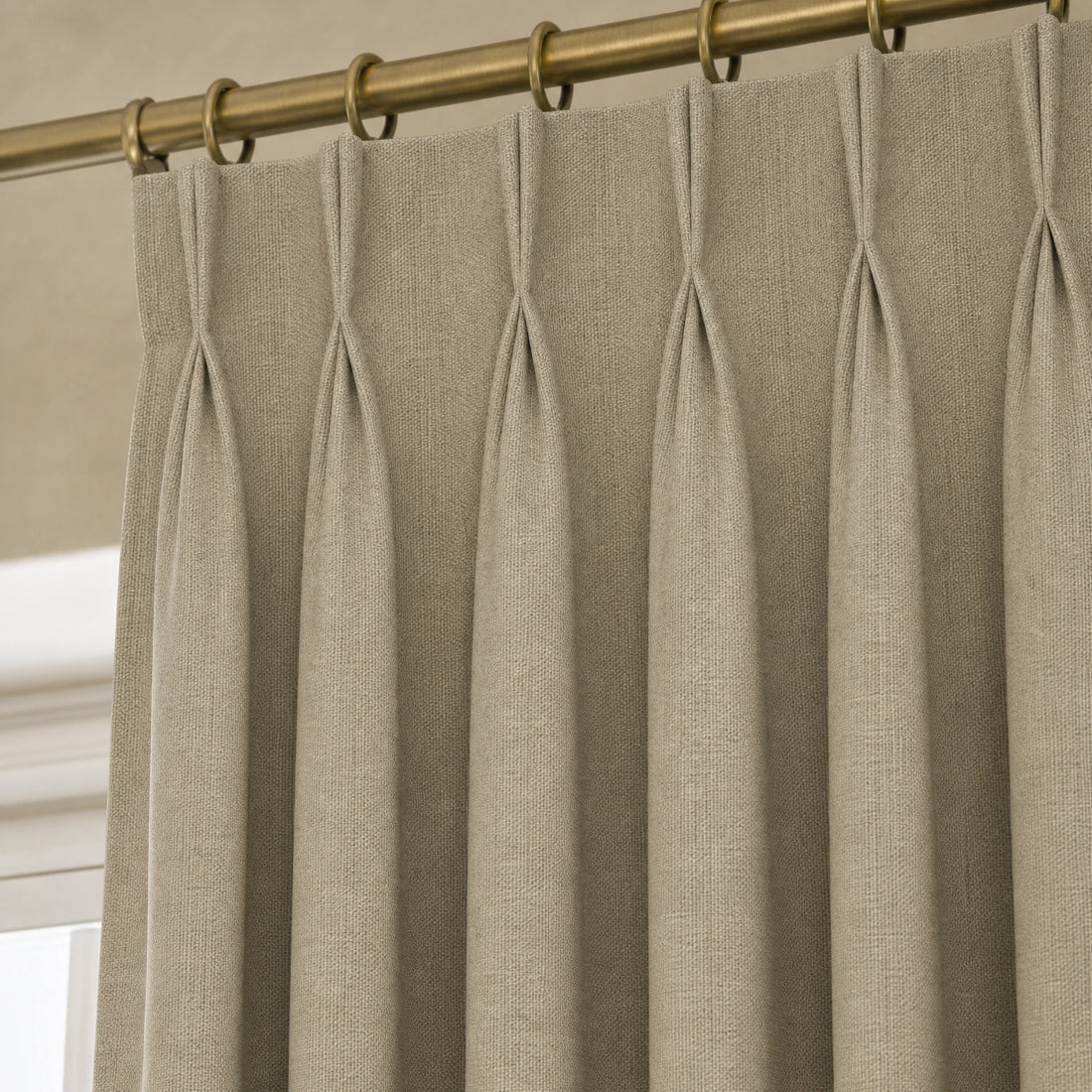 Alex 100% Blackout Linen Look Curtains