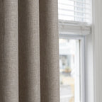 Alex 100% Blackout Linen Look Curtains