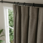 Alex 100% Blackout Linen Look Curtains