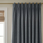 Alex 100% Blackout Linen Look Curtains
