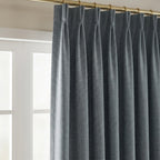 Alex 100% Blackout Linen Look Curtains