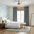 Alex 100% Blackout Linen Look Curtains