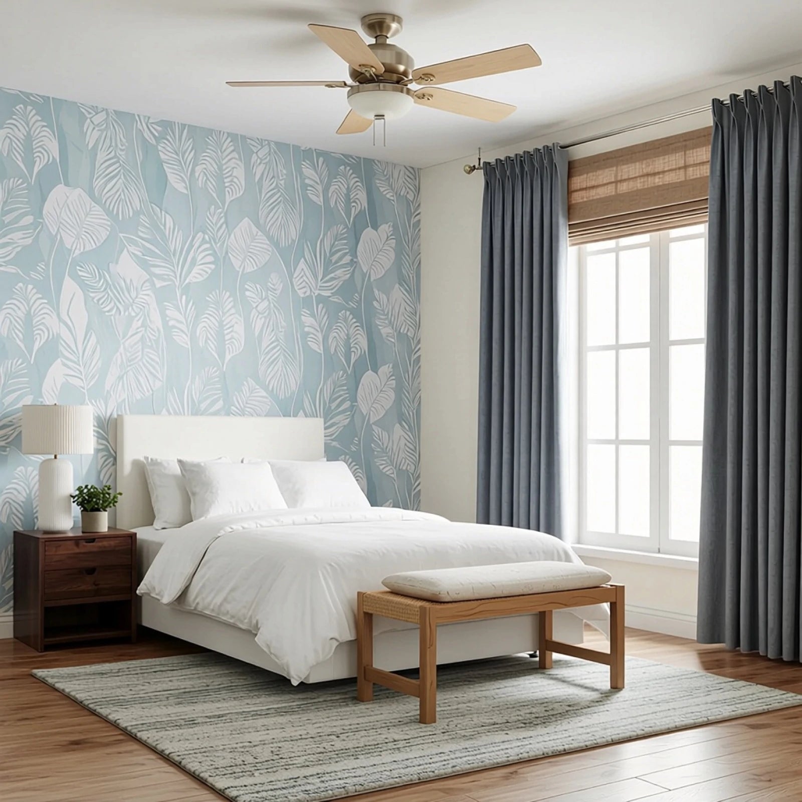 Alex 100% Blackout Linen Look Curtains