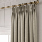Alex 100% Blackout Linen Look Curtains