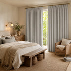 Alex 100% Blackout Linen Look Curtains